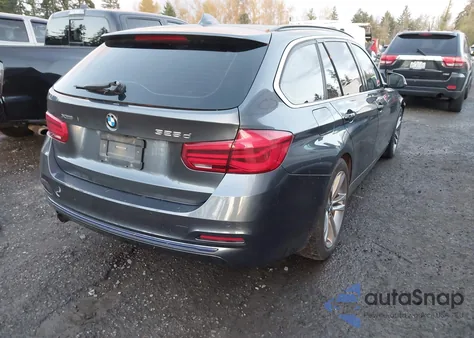 2017 BMW 328D xDrive из США, поврежденный, VIN WBA8J1C32HA018823